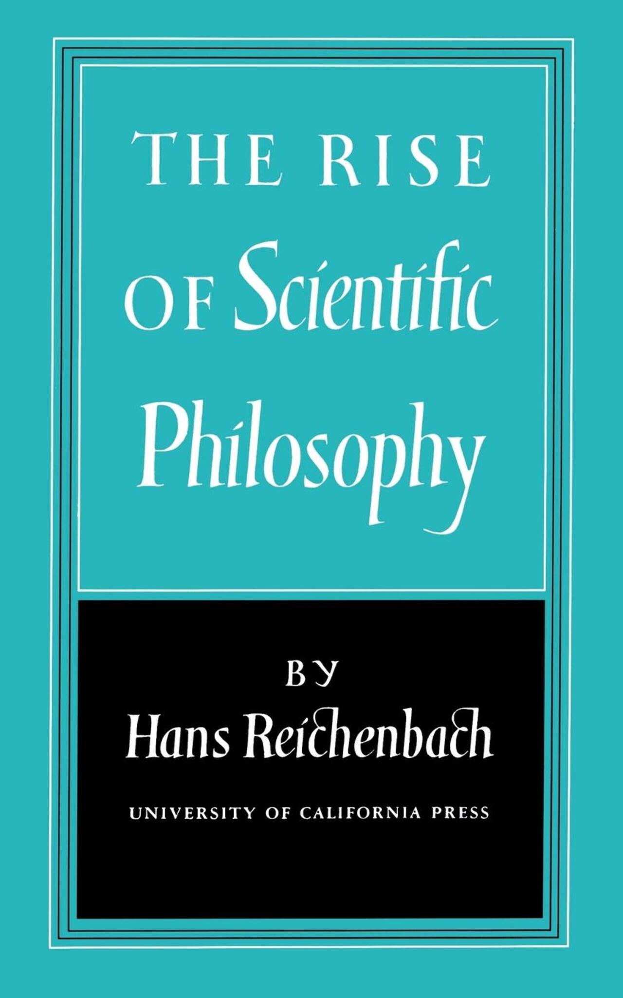 The Rise of Scientific Philosophy